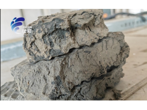 造紙廠污泥使用SJC-08污泥增效劑實現污泥深度脫水-青島仕駿